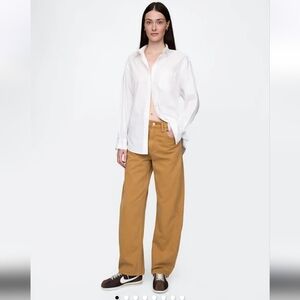 GAP Women's Wide Leg Tan Jeans